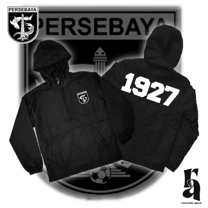 RA Cagoule "Persebaya 1927" Jaket Cagoule/Jaket Doraemon/Jaket Casual/Jaket Ultras/Jaket Gopcore