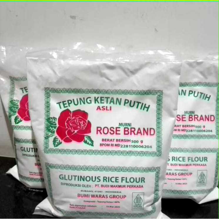

Tepung Ketan Rose Brand 500g