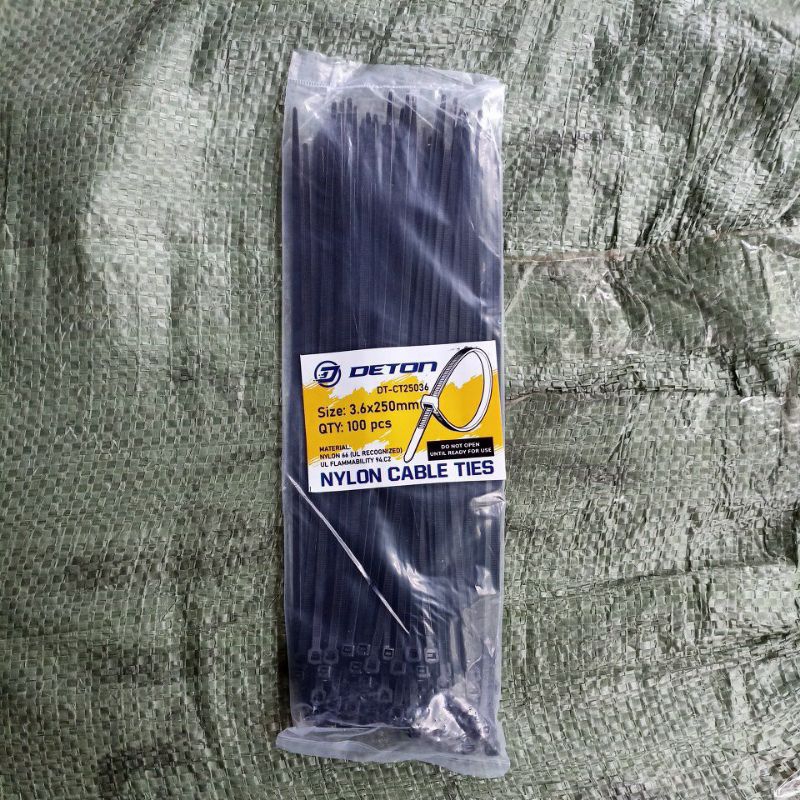 

Cable Kabel Ties Tie Nylon 3.6 x 250 mm