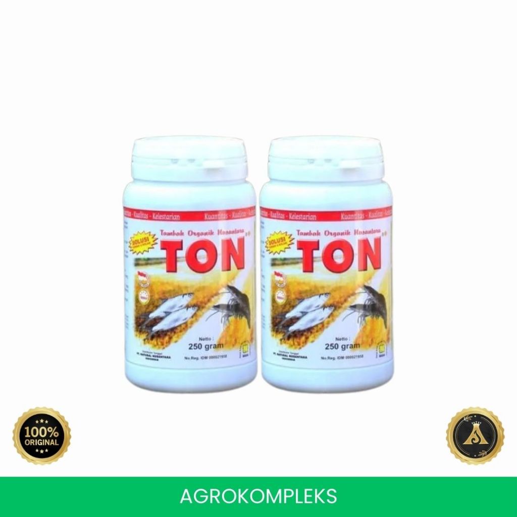 [NASA] TON NASA VITAMIN UDANG | PUPUK TON NASA | PUPUK ORGANIK PENYUBUR TAMBAK UDANG | TONK NASA