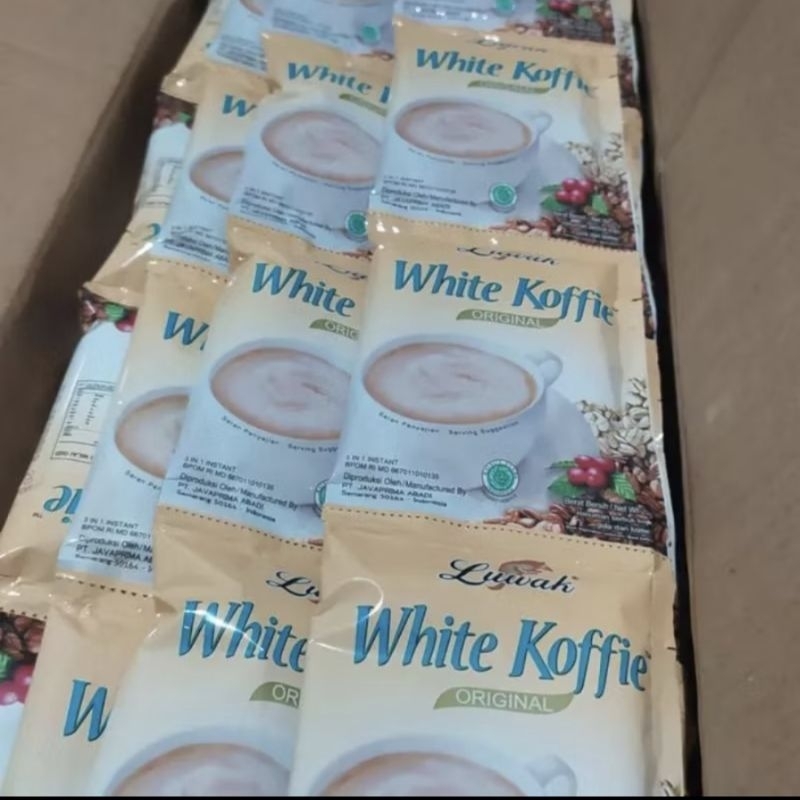 

Luwak white coffe renceng 10 pcs