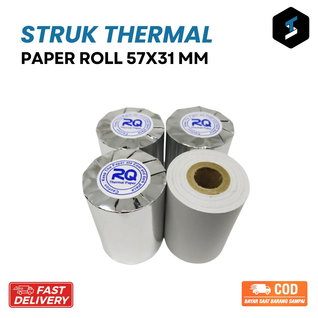 

Struk Thermal Roll Paper Roll 57x31 mm