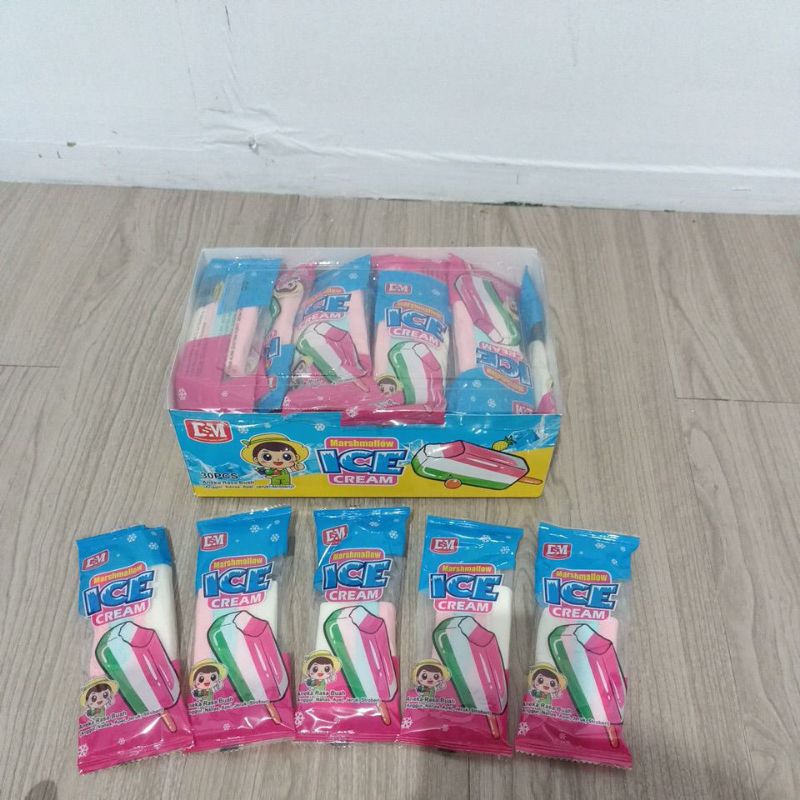 

marshmallow ice cream dsm rasa buah buahan 1 pack isi 30 pcs