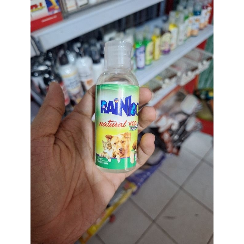 Rainbow VCO MINYAK KELAPA UNTUK KUCING/ANJING/MUSANG
