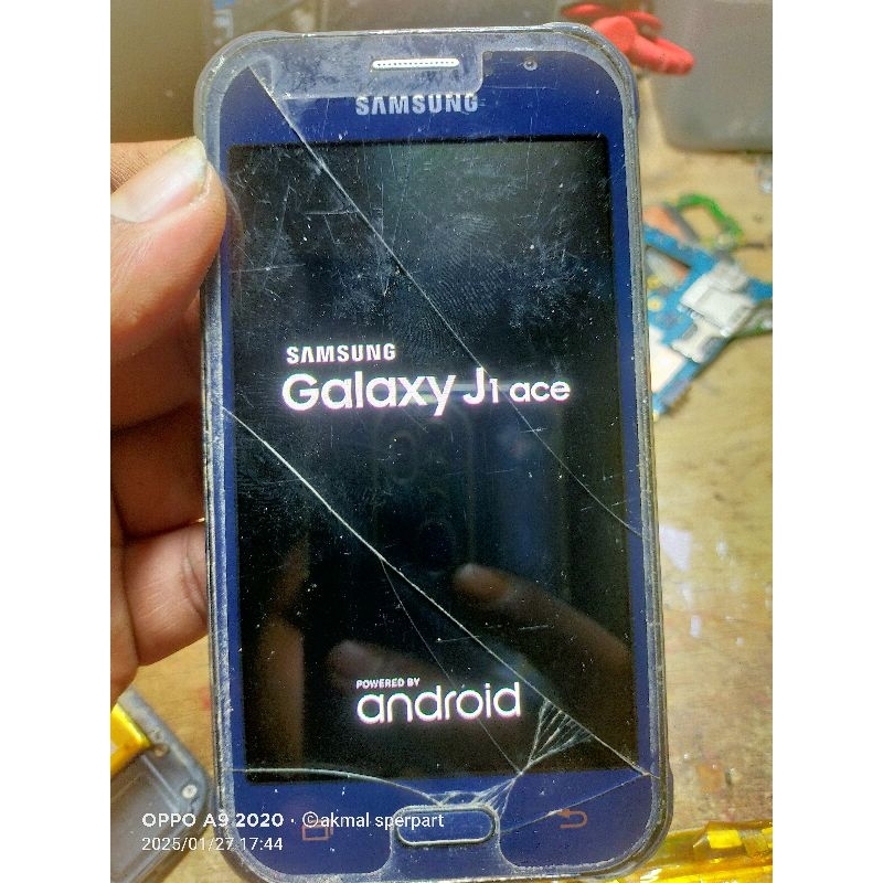 MESIN _ LCD _ SAMSUNG J1 ACE ORIGINAL COPOTAN