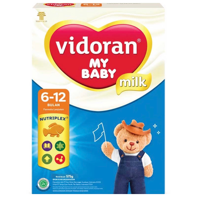 VIDORAN - VIDORAN my baby Susu formula Bayi 6-12 Bulan 575g