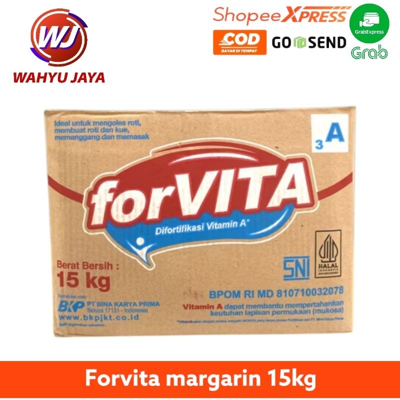 

Forvita margarine 15kg