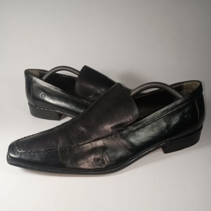 Democrata original leather loafers 43 size man shoes