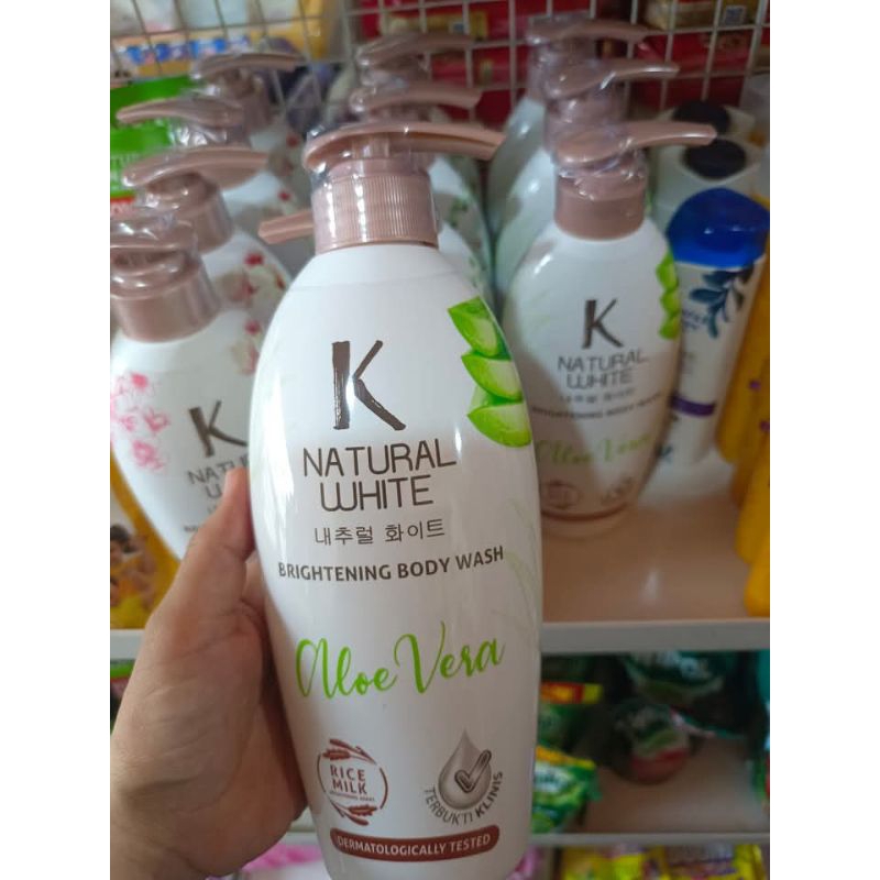 K natural white body wash / sabun cair K natural white