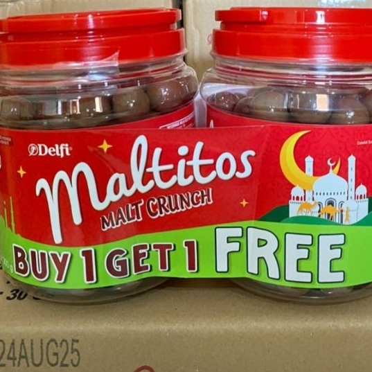 

Maltitos Cokelat Malt Crunch 300gr BUY 1 GET 1 FREE