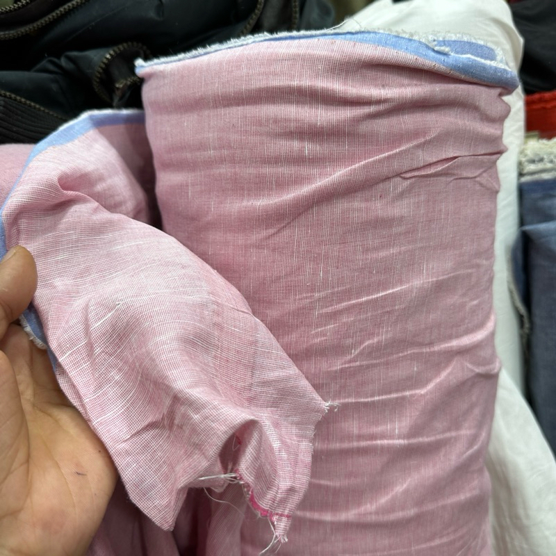 kain cotton linen puri import ( harga per meter )