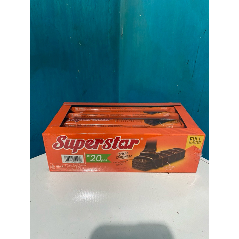 

SUPERSTAR WAFER COKLAT ISI 20pcs