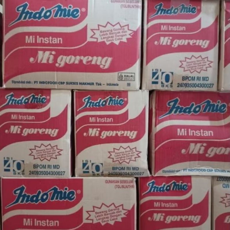 

[DUS ISI 40] Indomie Goreng Karton
