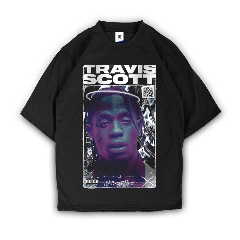 Kaos Travis Scott Black