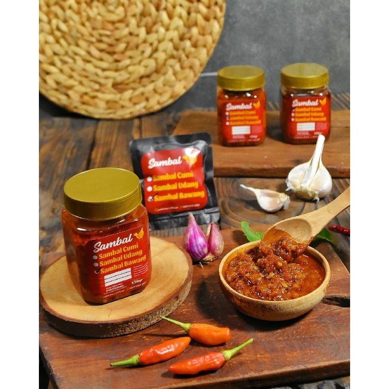 

Sambal Bawang Kemasan Botol 150 g