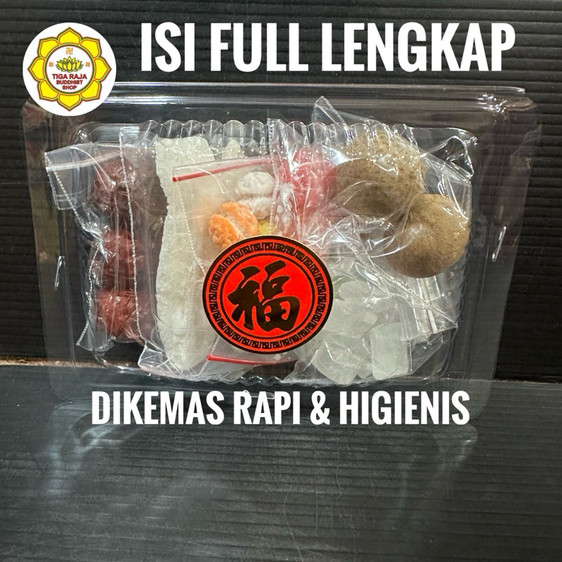 

Paket Manisan Te Liao Sembahyang Imlek Thi Kong Ti Kong Te Liao