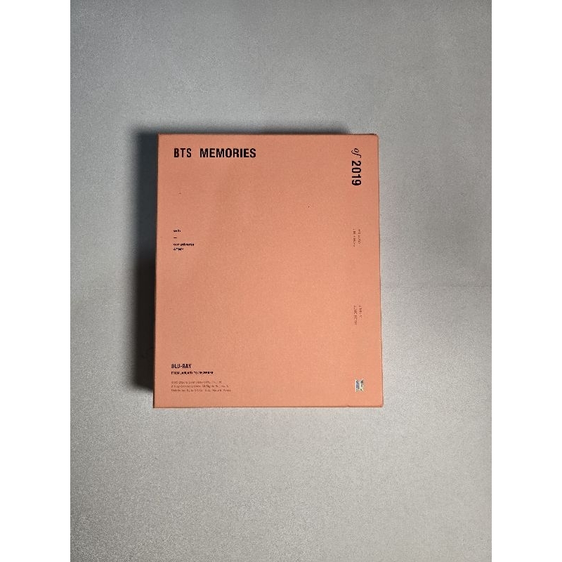 (PRELOVED) BTS MEMORIES MEMO 2019 BLURAY UNSEALED (RPC SUGA YOONGI)