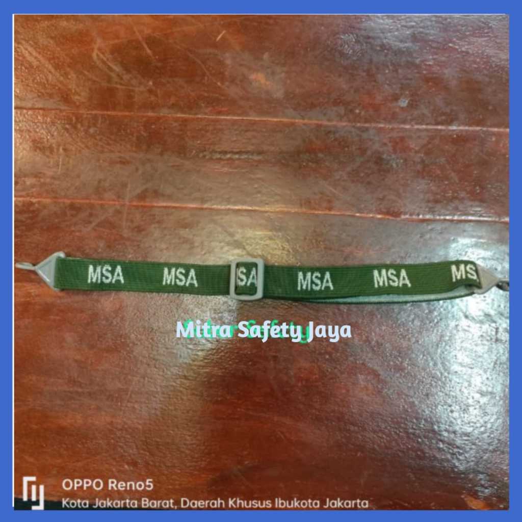 Tali Gagu MSA / Tali Dagu Karet Helm Msa / Chin Strape Msa