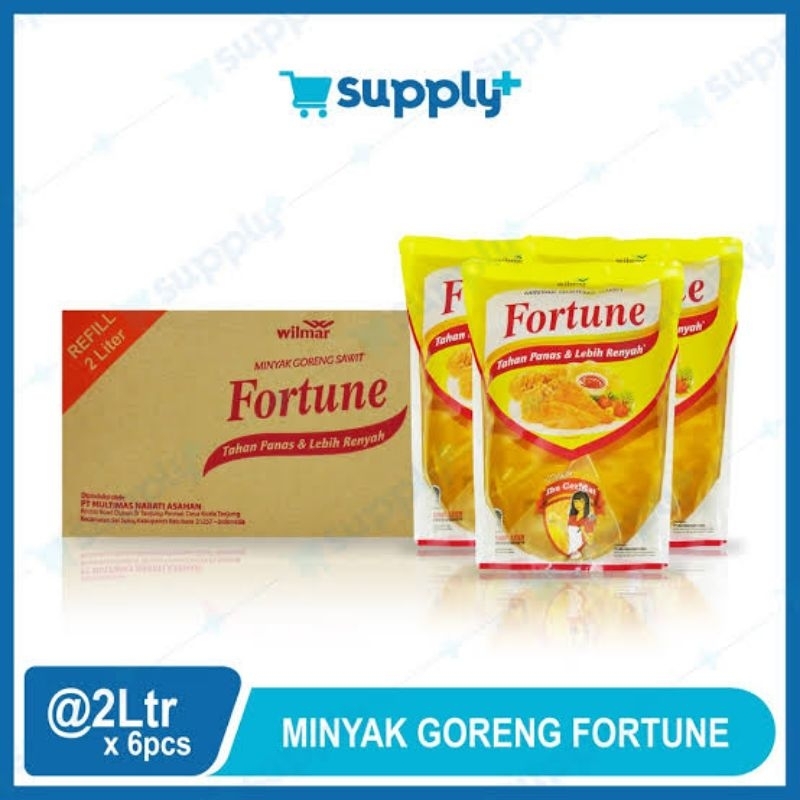 

MINYAK GORENG MURAH FORTUNE 2L ISI 6