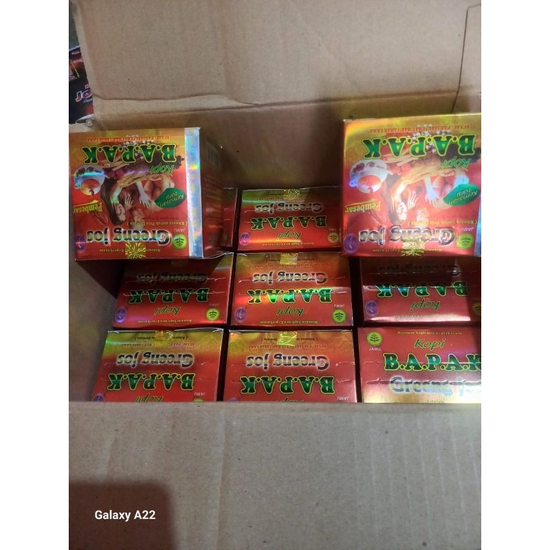 

langsung seduh Bapak 10 sachet 250gram