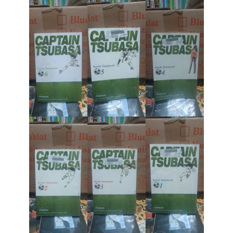 Komik captain Tsubasa premium 1,2,3,4,5,6 / komik captain Tsubasa premium vol 1,2,3,4,5,6