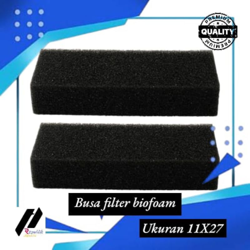 Biofoam  11 x 27 / biofoam / filter biofoam / busa biofoam / busa filter biofoam