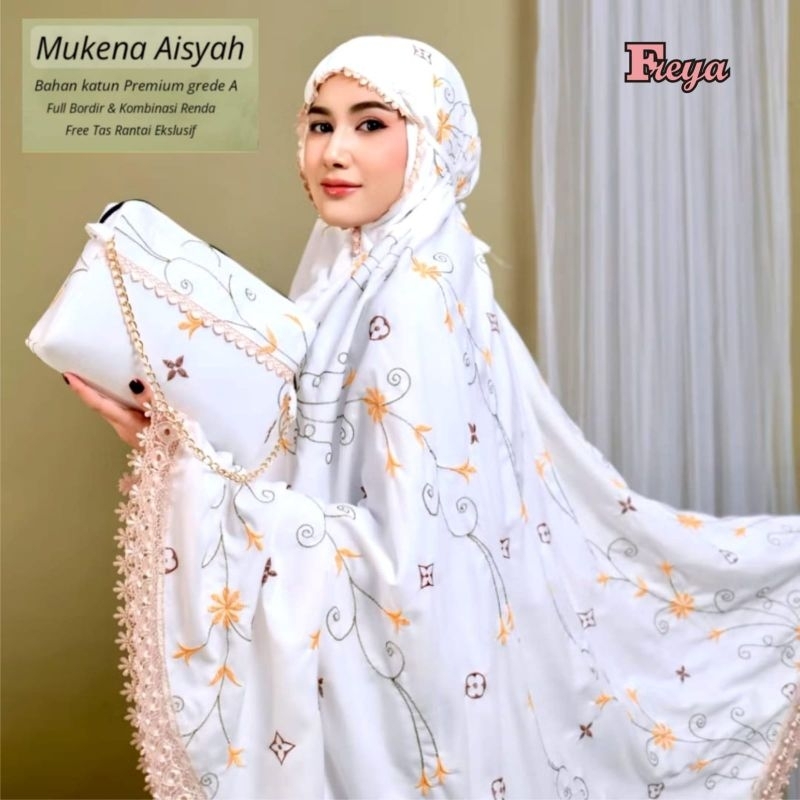 Mukena Dewasa Jumbo Bordir