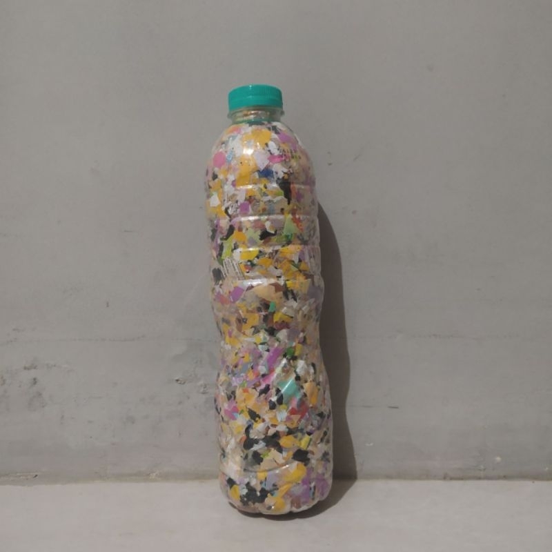 Ecobrick Botol Cheers 600ml 250gram Plastik Kresek Bersih
