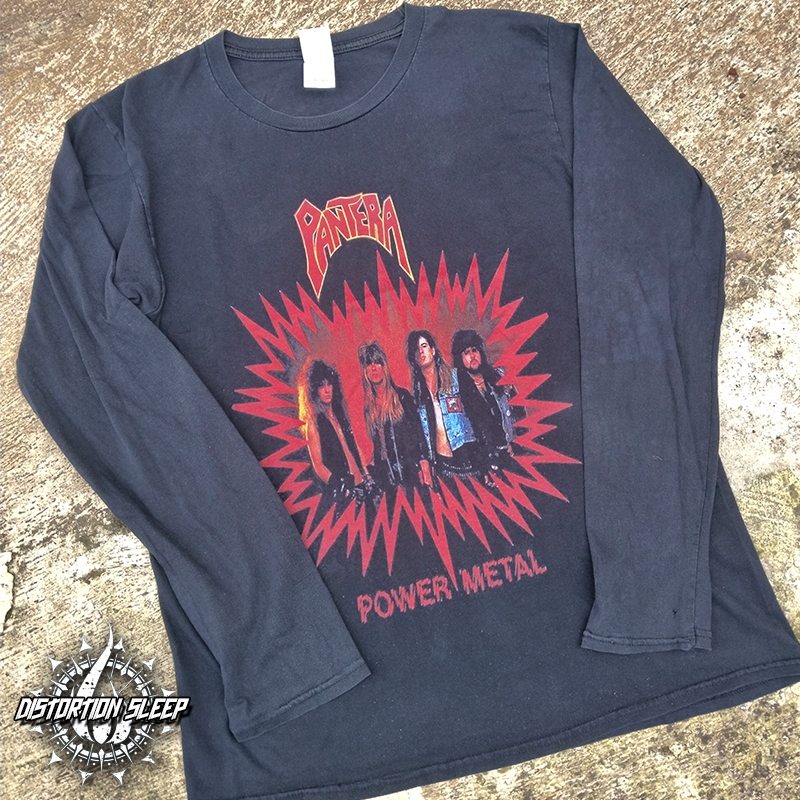 Longsleeve PANTERA Official Merchandise 'Power Metal album 1988'/ Second 95% / Size L / Gildan