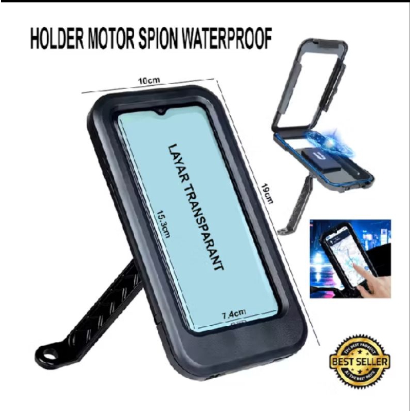 HOLDER MOTOR SPION WATERPROOF N5 / HOLDER HP STAND DUDUKAN MOTOR