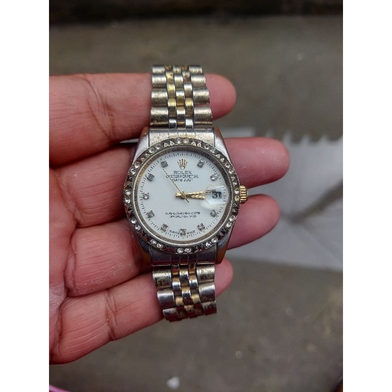 Preloved Jam Tangan otomatis pria wanita Second rolex datejust