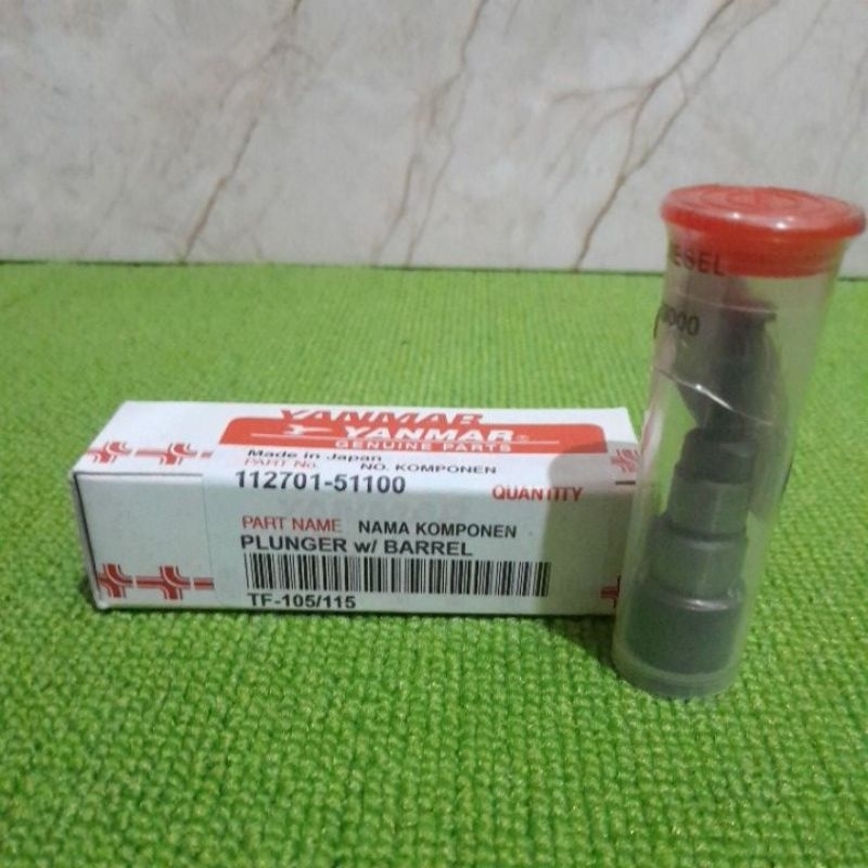 PLUNGER WITH BARREL YANMAR TF 105 TF 115 SPUNYER PLUNYER MESIN DIESEL YANMAR TF105 TF115