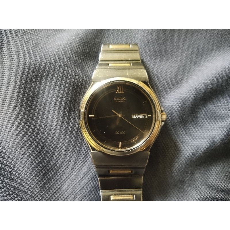 jam tangan klasik by Seiko SQ 100