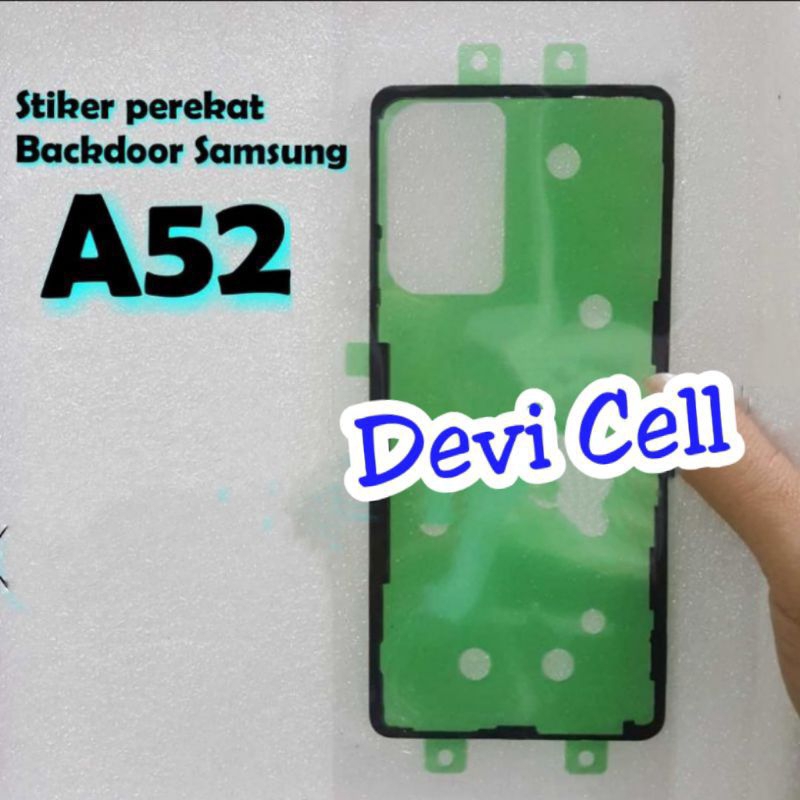 Lem adhesive perekat backdoor Casing belakang Samsung A52 / A52S stiker lem adhesif waterproof anti 