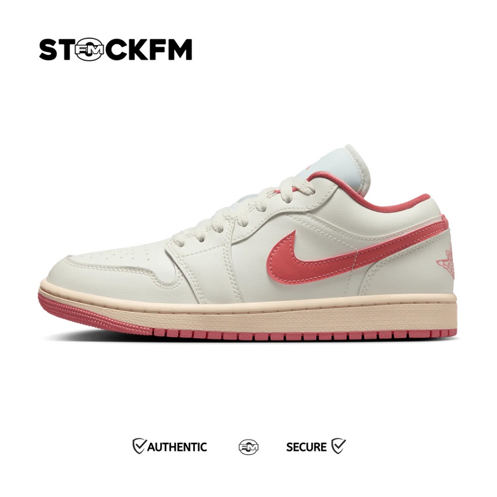 Nike Air Jordan 1 Low Sail Pink Salt Guava Ice (Wmns) Original
