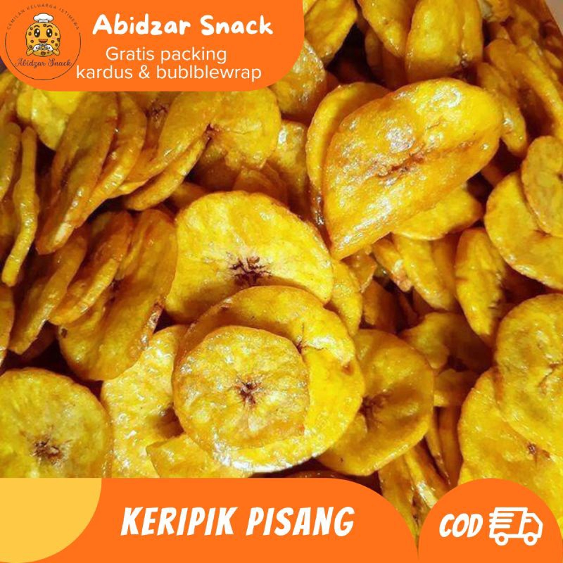 

keripik pisang kepok manis