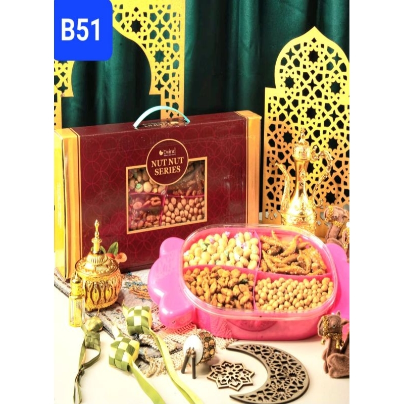 

PROMO PAKET HAMPERS LEBARAN OVINA NUT NUT SERIES// SANGAT ENAK & LEZAT// PRODUK HALAL 100%