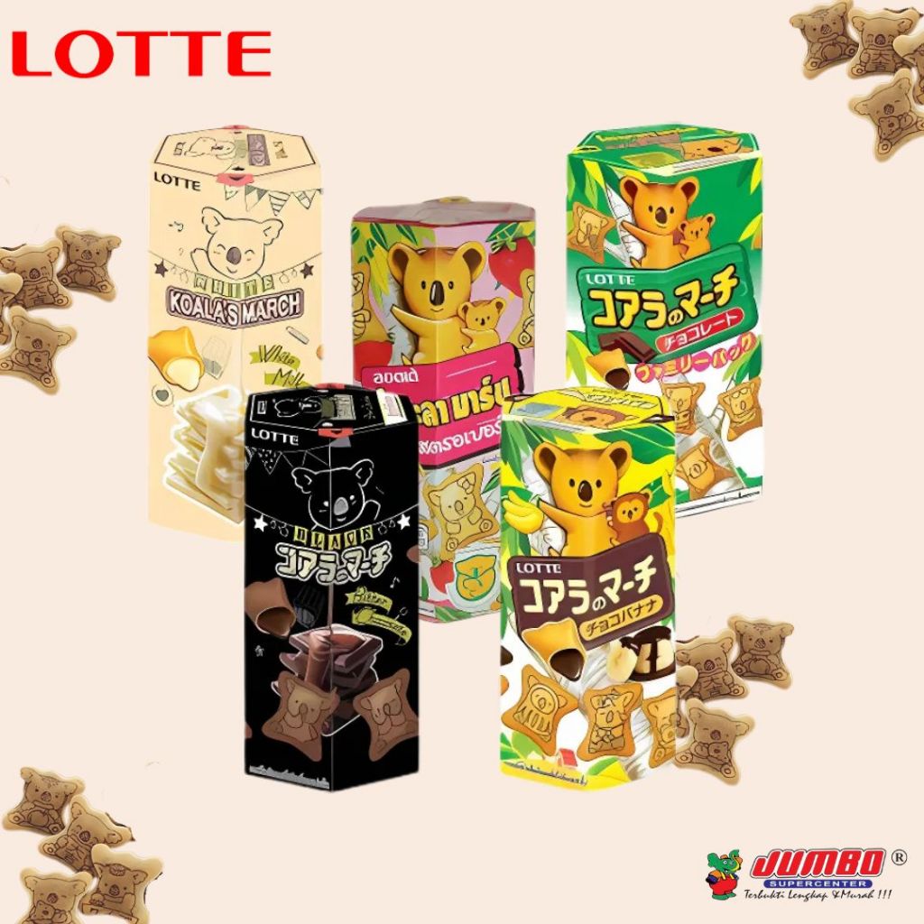 

Lotte Koala's March Biscuit 37g / Snack / Cemilan