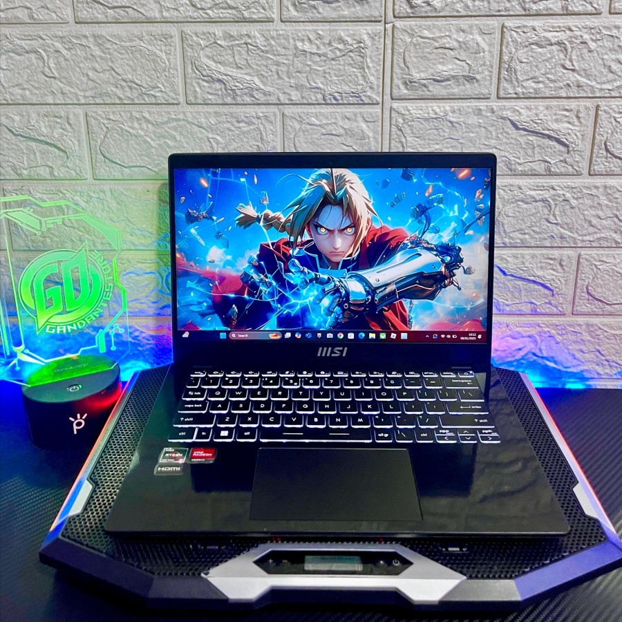 MSI Modern 14 Slim Gaming Desain Ryzen 5 FHD IPS 512 GB SSD