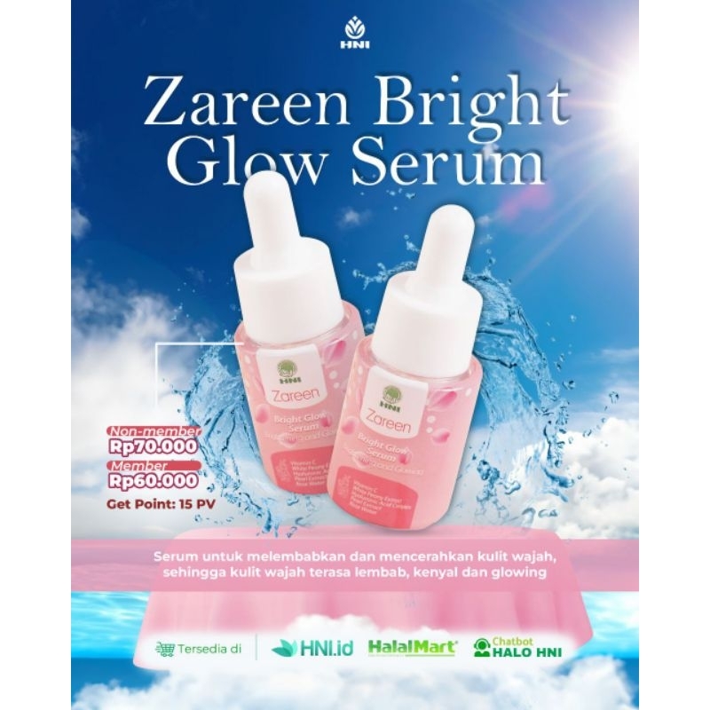HNI Zareen Bright Glow Serum hni