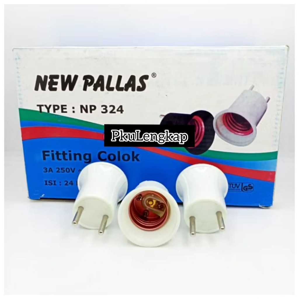 Fitting Colok Lampu New Pallas 324