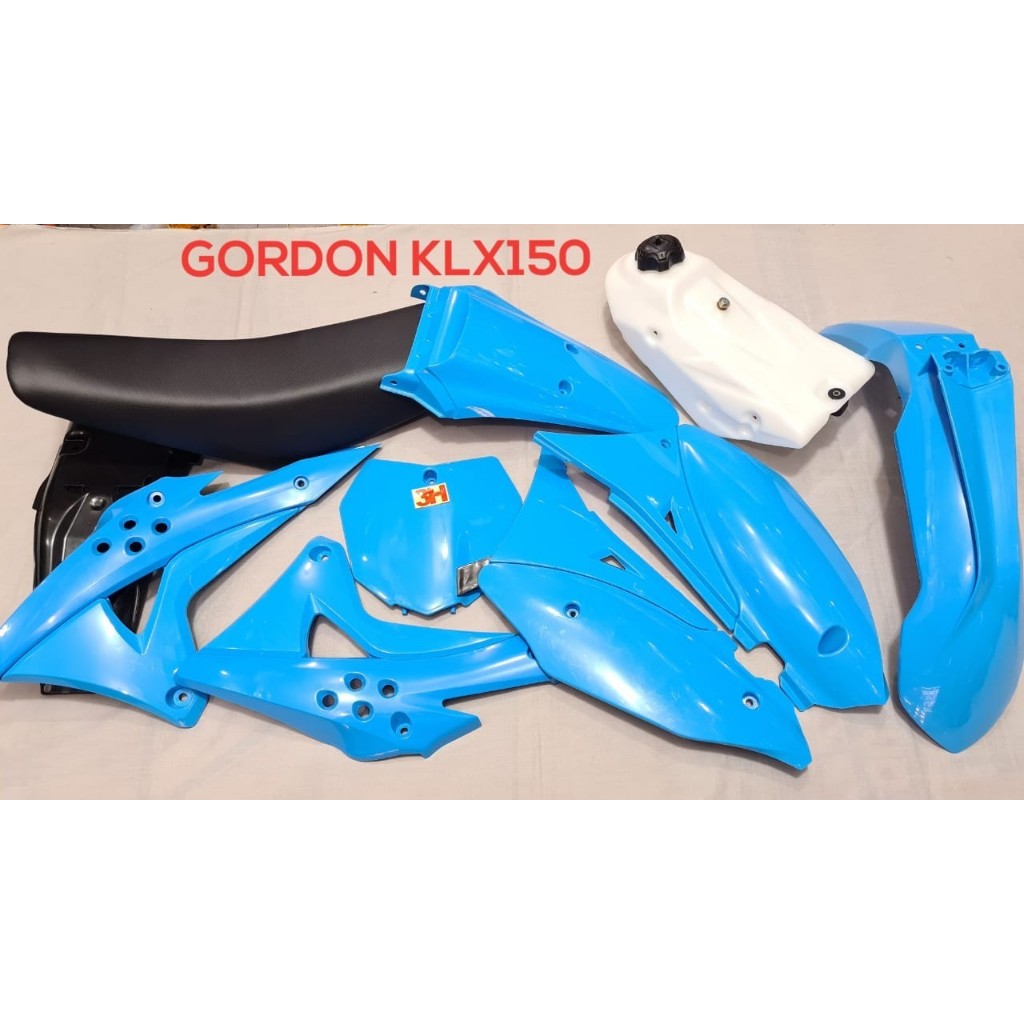 BODY TRAIL GORDON KLX150 BIRU GOPRO