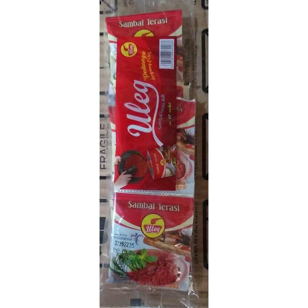 

Sambal terasi uleg finna food 20 gr sachet