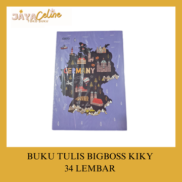 

[ PACK ] Buku Tulis BIGBOSS KIKY 34 LEMBAR 1 PACK