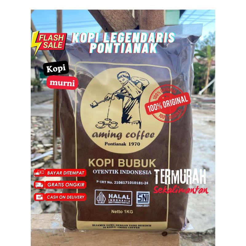 

KOPI BUBUK AMING 1KG KHAS KALIMANTAN