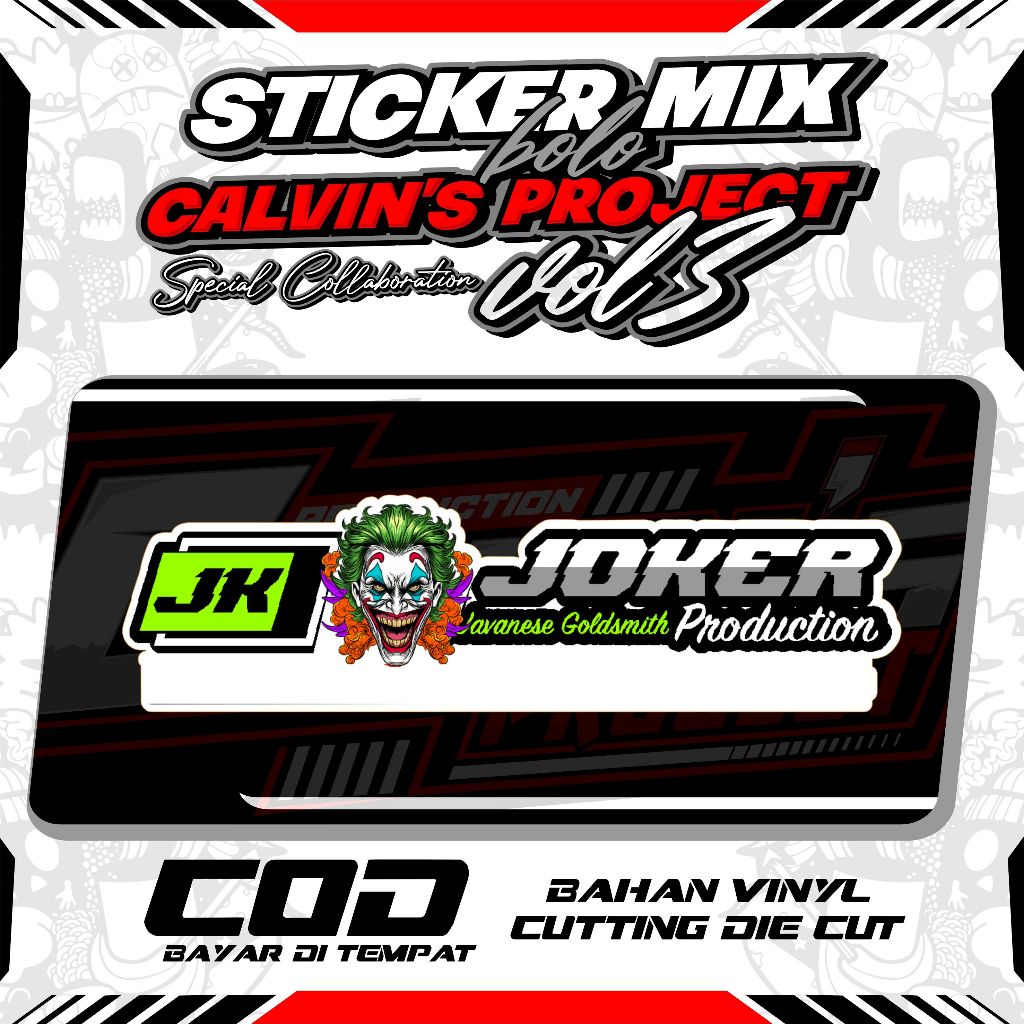 

ORIGINAL STIKER JK JOKER AUDIO LUMAJANG by CALVIN'S PROJECT