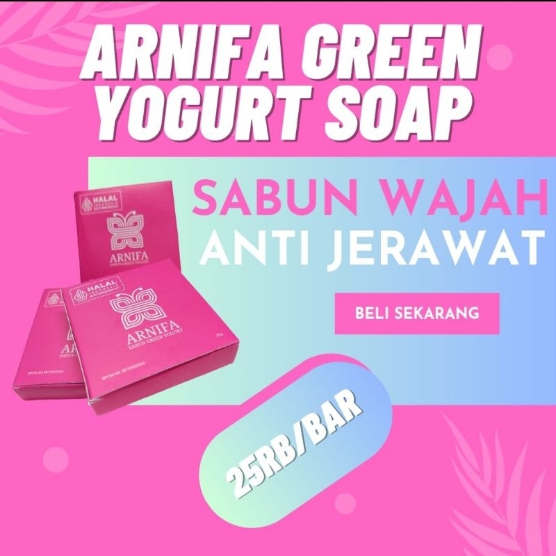 Sabun Arnifa Green Yogurt