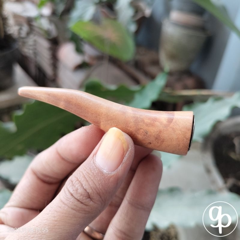Pipa once / once cangklong / pipa rokok / padutan kayu Cendana wangi