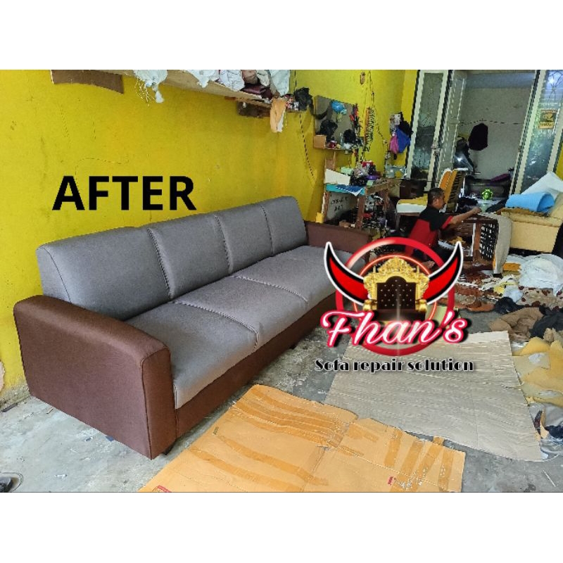 SERVICE SOFA TANGERANG SELATAN / SERVICE SOFA PAMULANG / GANTI COVER SOFA