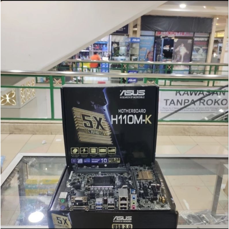 PAKETAN ASUS H110 I5 8400 gen garansi